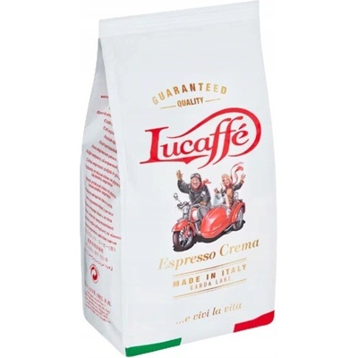 s prevahou robusty Lucaffe Espresso Crema zrnková 500 g