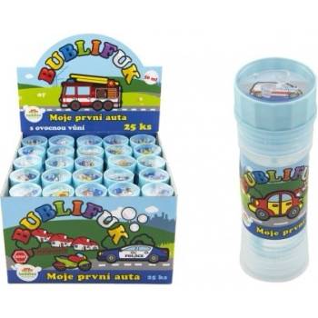 Teddies Bublifuk Moje první auta 50ml 25ks v boxu