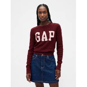 GAP Пуловер с логото на GAP GAP | Cherven | ЖЕНИ | XS