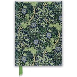 Flame Tree Publishing William Morris: Seaweed Wallpaper Design (Foiled Journal)