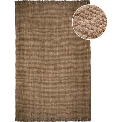 Flair Rugs Sarita Jute Boucle Natural Hnědá