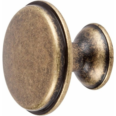 Walteco Mala 28 x 21 mm antik mosadz hnedá 4 ks 7729