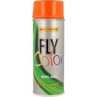 FLY COLOR - akrylová - RAL 2004 - oranžová čistá - 400 ml