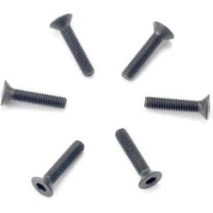 Traxxas винт с вътрешен шестостен M2.5x12mm с потъваща глава (6)