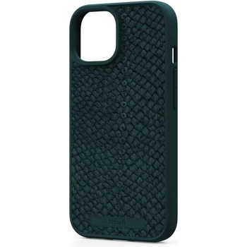 Image 1 of Njorð byELEMENTS Калъф Njord - Salmon Leather MagSafe, iPhone 15, зелен (NA51SL02)
