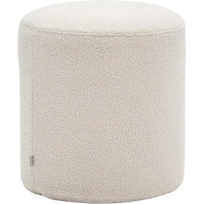 Kave Home Béžový bouclé taburet Kaeli 43 cm