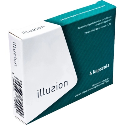 Illusion prírodný výživový doplnok pre mužov 4 ks