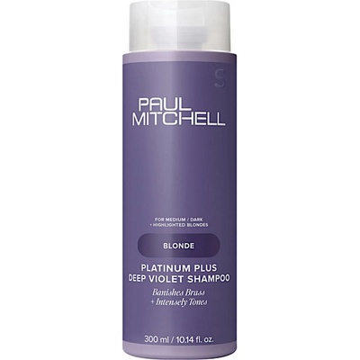 Paul Mitchell Blonde Platinum Plus Deep Violet Shampoo 300 ml