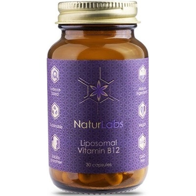 NaturLabs Liposomální vitamín B12 30 kapslí