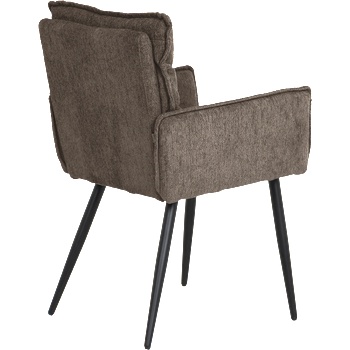 Carmen Трапезен стол с подлакътници iksan - тъмнокафяв r45 (b3532418)