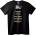 NOONEBRAND Тениска Oasis Live '25 Tour Dates - L, White