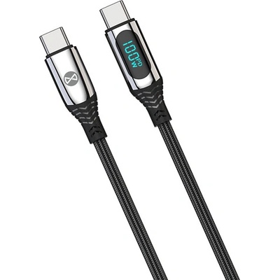 Forever GSM171012 USB-C/USB-C, 1m, černý