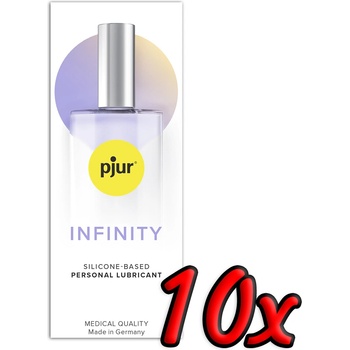 pjur INFINITY Silicone-Based Personal Lubricant 1, 5ml 10 pack