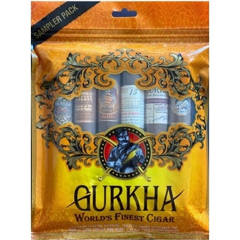 Gurkha Fresh Pack Dominican Sampler 6ks