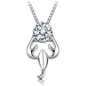 Silenti Jewelry Сребърно колие "Скорпион
