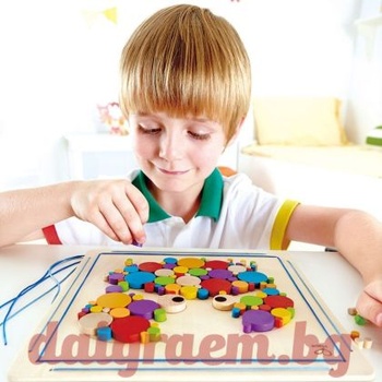 Image 1 of Hape Дървена мозайка Рак, Hape E5113 (H5113)