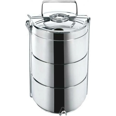 Orion nerezový jídlonosič TERMO 3 x 0,9 l 14 cm 120956