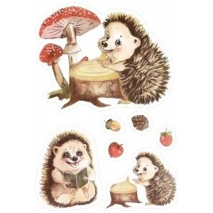 TITANUM Sticker (label) Craft-Fun Series hedgehog Titanum (24CYD1104-1)
