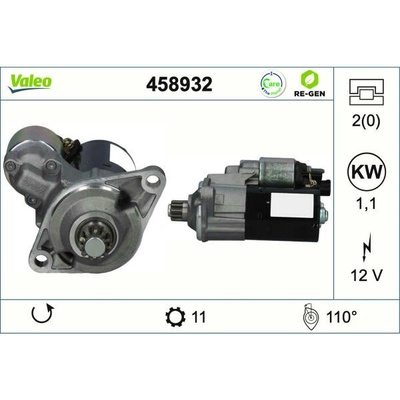 Startér VALEO 458932
