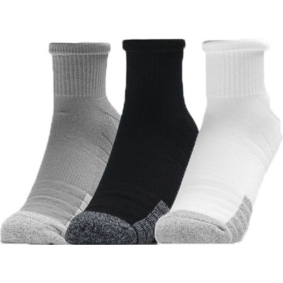 Under Armour UA Heatgear Quarter ponožky 3 páry 1353262-035