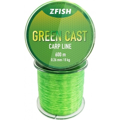 Zfish Green Cast Carp Line 600 m 0,26 mm 8 kg