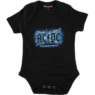 Metal Kids AC DC Thunderstruck Čierna