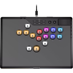 Corsair Novablade Pro Wireless Hall Effect Leverless Controller, Backlit RGB LED, CORSAIR MGX v2, Black (CH-963B01G-WW) - pic
