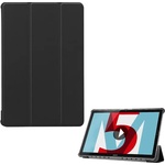 Gigapack Huawei MediaPad M5 10.8 WIFI GIGAPACK Tok стоящ, с кожен ефект FLIP, държач за бюро, ЧЕРЕН GP-76236 (GP-76236)