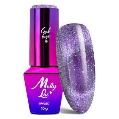 Molly Lac Cat Eye Foxy Eyes 552 Purple Light magnetický efekt kočičích očí 10 g