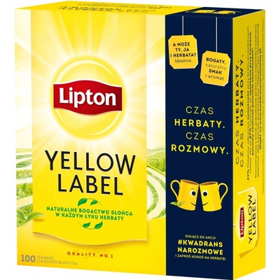 Lipton Yellow Label černý čaj 100 x 1,8 g