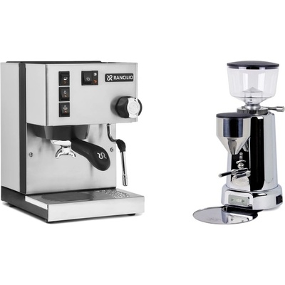 Set Rancilio Silvia E + ECM V-Titan 64