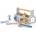 Viga Toys Дървен комплект Viga Toys PolarB - Детски инструменти (44008)