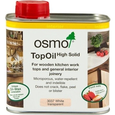 Osmo TopOil 3037 Бяло - масло за кухненски плотове (11832)