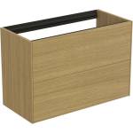 Ideal Standard Atelier Conca стенен шкаф с 2 чекмеджета, 80 см, цвят светъл дъб (T4352Y6)