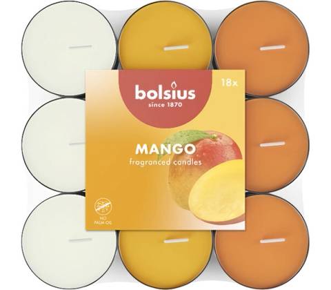Bolsius Aromatic Mango 18 ks