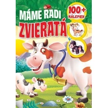 Máme radi zvieratá 100 nálepiek 2.vydanie