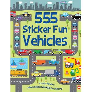 555 Sticker Fun - Vehicles | Dan Crisp (ISBN: 9781835553121)