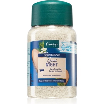 Kneipp Good Night соли за вана Swiss Stone Pine & Balsam Torchwood 500 гр