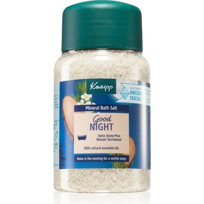 Kneipp Good Night соли за вана Swiss Stone Pine & Balsam Torchwood 500 гр