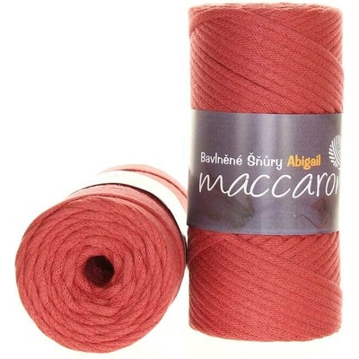 Maccaroni Abigail 3 mm Cihlová