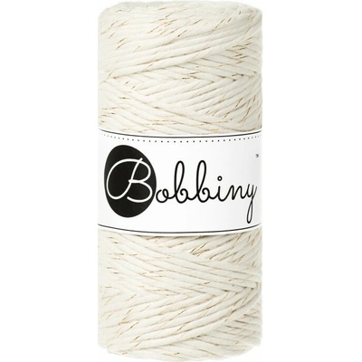 Bobbiny Macrame cord - (3mm) Macrame cord - 3mm: Golden natural