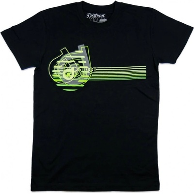 tričko DISTRICT Supply Co Neon| BLACK