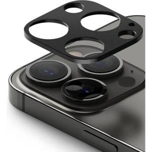 Ringke Протектор за Камерата на iPhone 13 Pro Max, Ringke Full Cam Glass, Черен (8809818847965)