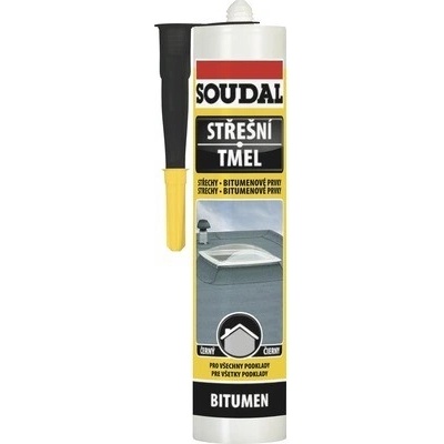 Soudal Strešný tmel 00 ml čierna