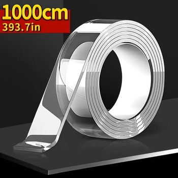 Многофункционална нано лента, двустранна 20 мм x 10 м. дебелина 1 мм