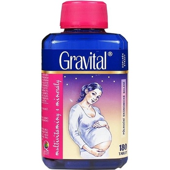 VitaHarmony Gravital pro těhotné a kojící 180 tablet
