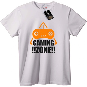 NOONEBRAND Тениска Зона за Игри - 2XL, Black