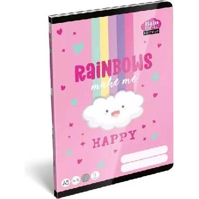 Lollipop Rainbow linkovaný sešit A5 2. třída