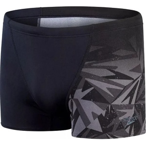 Speedo hyper boom panel aquashort black/oxid grey/usa charcoal xl -