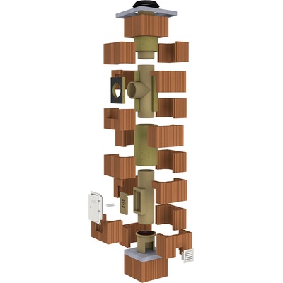 Ciko 3V Universal 200 mm 90° 6 m komfort hnědý – Zboží Dáma